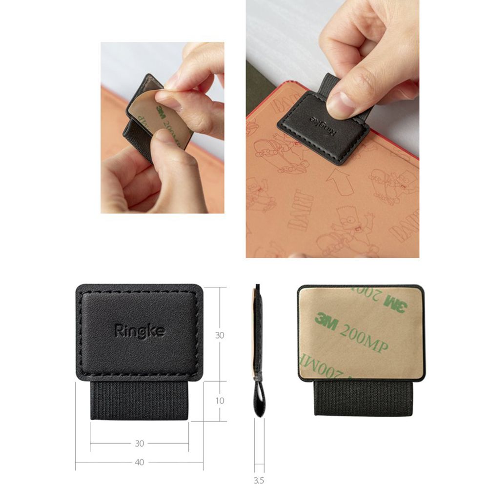 Βάση Touch Pen Ringke, Σετ 2 τεμαχίων, Μαύρο