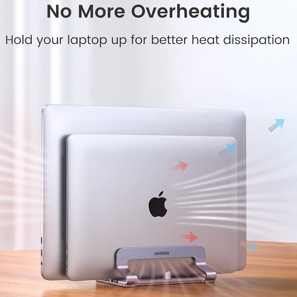 Βάση UGREEN LP258 για Laptop μέχρι 17.3 ιντσών, Ασημί