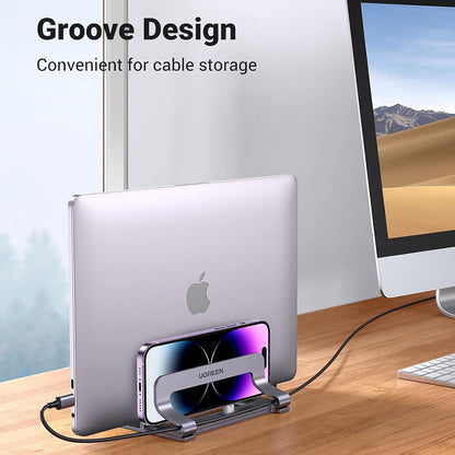 Βάση UGREEN LP258 για Laptop μέχρι 17.3 ιντσών, Ασημί