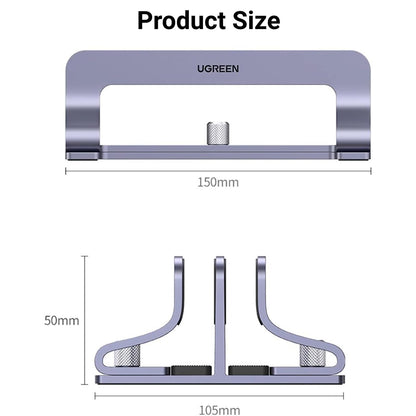 Βάση UGREEN LP258 για Laptop μέχρι 17.3 ιντσών, Ασημί