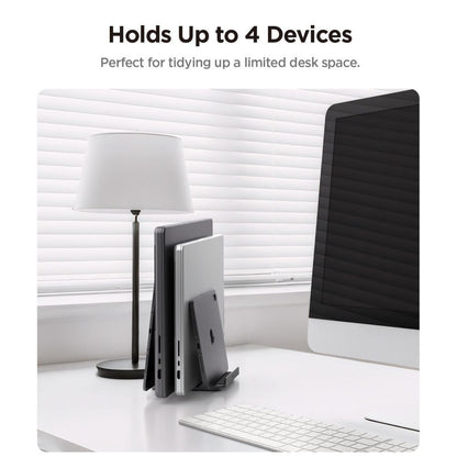 Κάθετη Βάση Spigen LD208S4 Two για Laptop με πάχος 14mm - 27mm, Γκρι