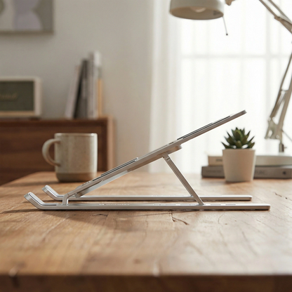 Βάση WZK WDCX-X8S για Laptop 10 ίντσες - 16 ίντσες, Ασημί
