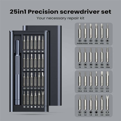 Axth Screwdriver, 25in1, Gray