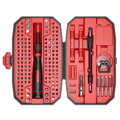 Jiafa MT-T152 Screwdriver, 152in1, Red