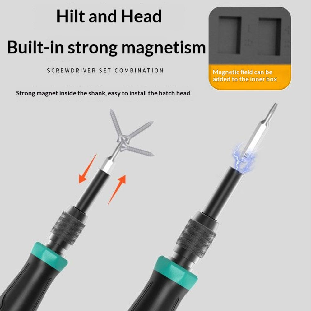 Jiafa MT-T152 Screwdriver, 152in1, Blue