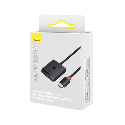 Switch Video Baseus AirJoy Cluster Bidirectional, Μαύρο B01331105111-01
