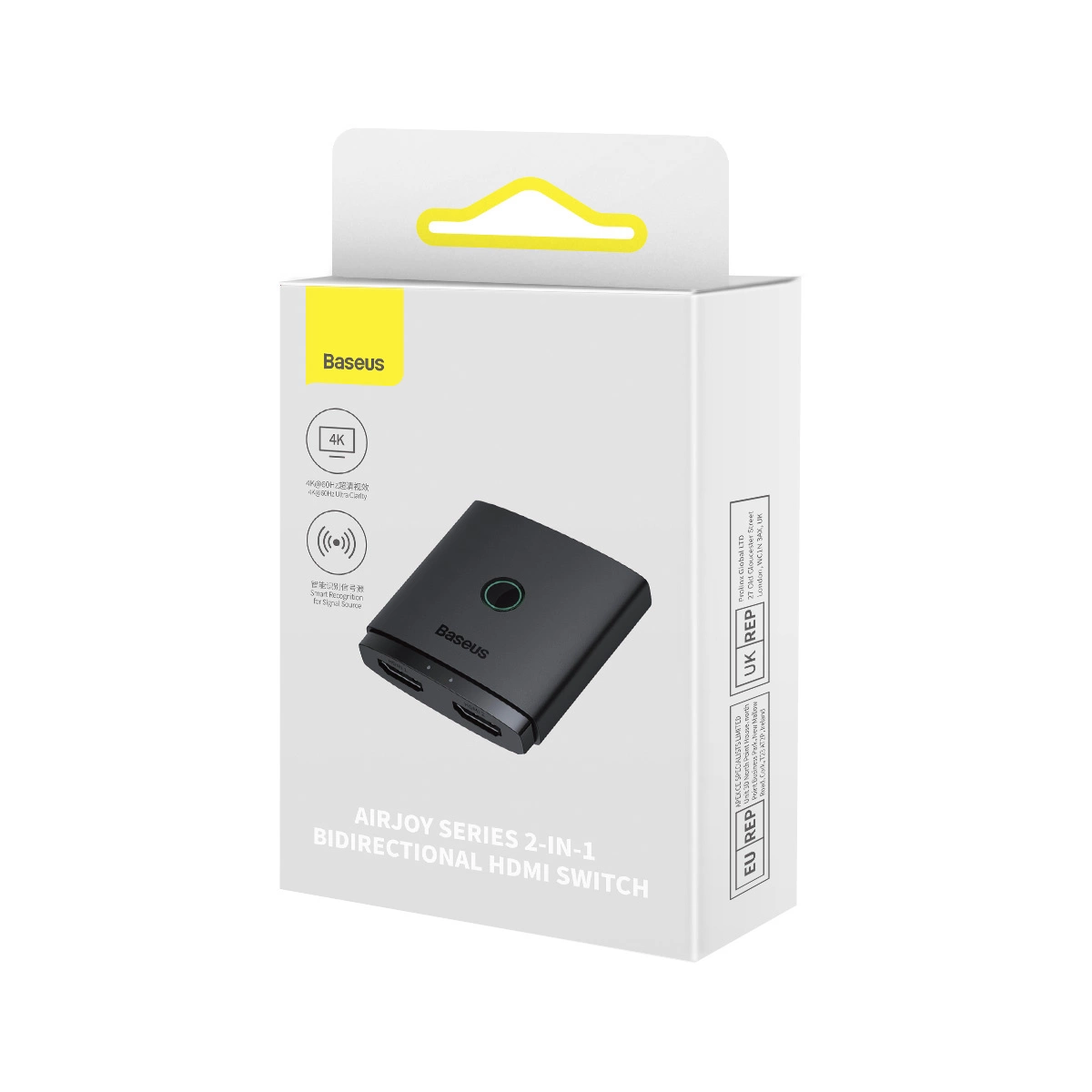 Switch Video HDMI Baseus AirJoy Bidirectional, Μαύρο B01331105111-00