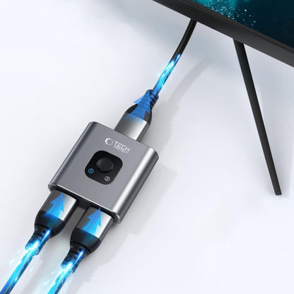 Switch Video HDMI Tech-Protect HB07, Γκρι