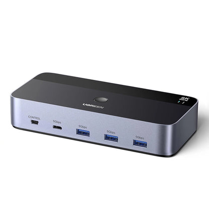 Switch Video DisplayPort UGREEN AK700 (55851), Γκρι