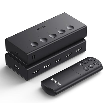 Switch Video HDMI UGREEN CM568 (90512), Μαύρο