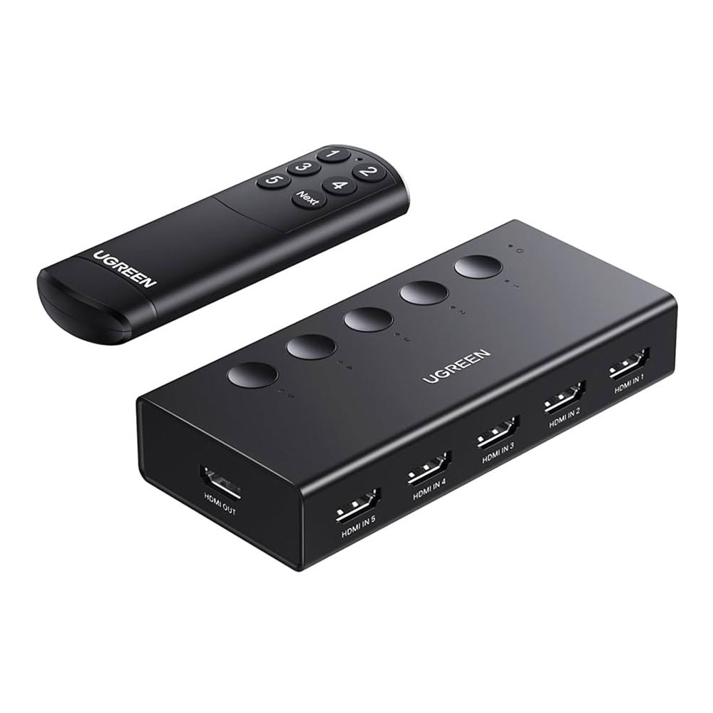 Switch Video HDMI UGREEN CM568 (90512), Μαύρο