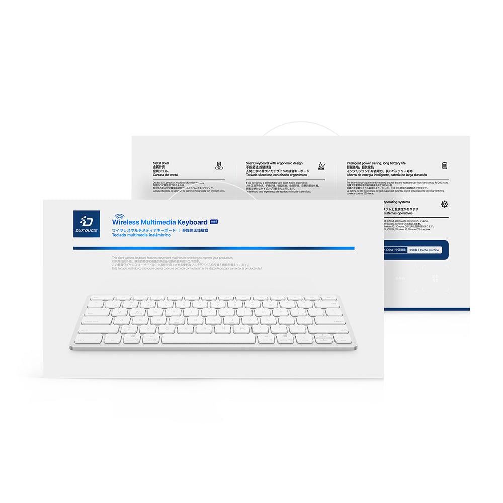 Ασύρματο πληκτρολόγιο Bluetooth DUX DUCIS LK Mini, Μαύρο