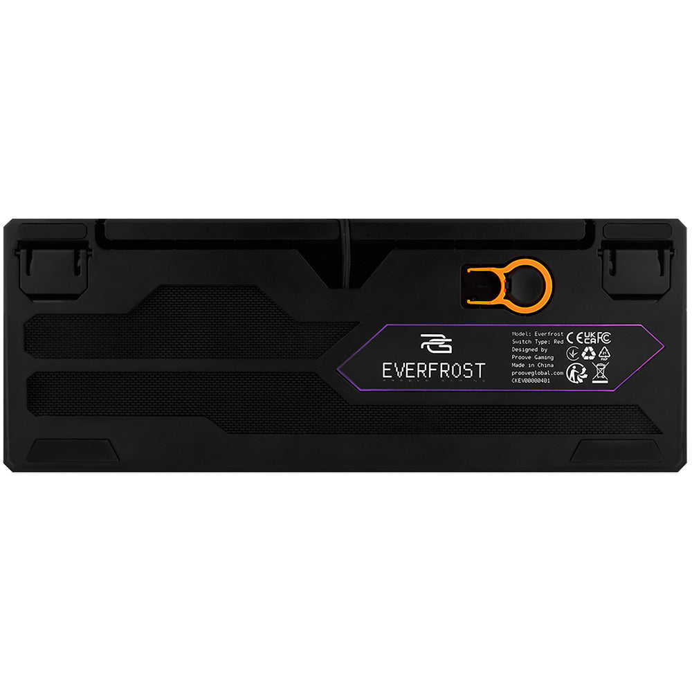 Πληκτρολόγιο Gaming Wired USB Proove Everfrost, RGB, 1.8m, Μαύρο CKEVEN00000401