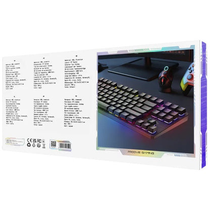 Πληκτρολόγιο Gaming Wired USB Proove Everfrost, RGB, 1.8m, Μαύρο CKEVEN00000401