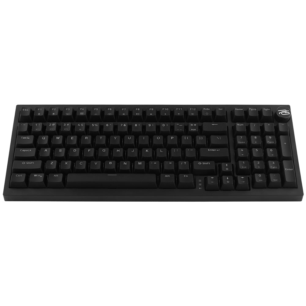 Πληκτρολόγιο Gaming Wireless Proove Slicker, RGB, BT / Wi-Fi / Wired, 1.8m, Μαύρο WKSLEN00022401