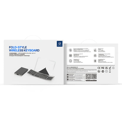 Πτυσσόμενο Πληκτρολόγιο Bluetooth DUX DUCIS, Μαύρο