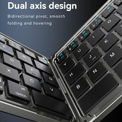 Πτυσσόμενο Πληκτρολόγιο Bluetooth Yesido KB27, Μαύρο