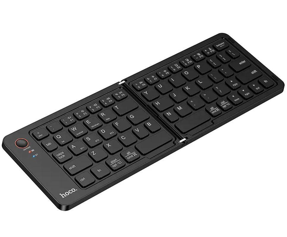 HOCO GM71 Foldable Bluetooth Keyboard, Black