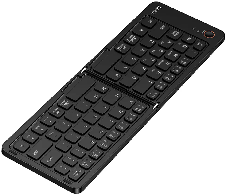 HOCO GM71 Foldable Bluetooth Keyboard, Black