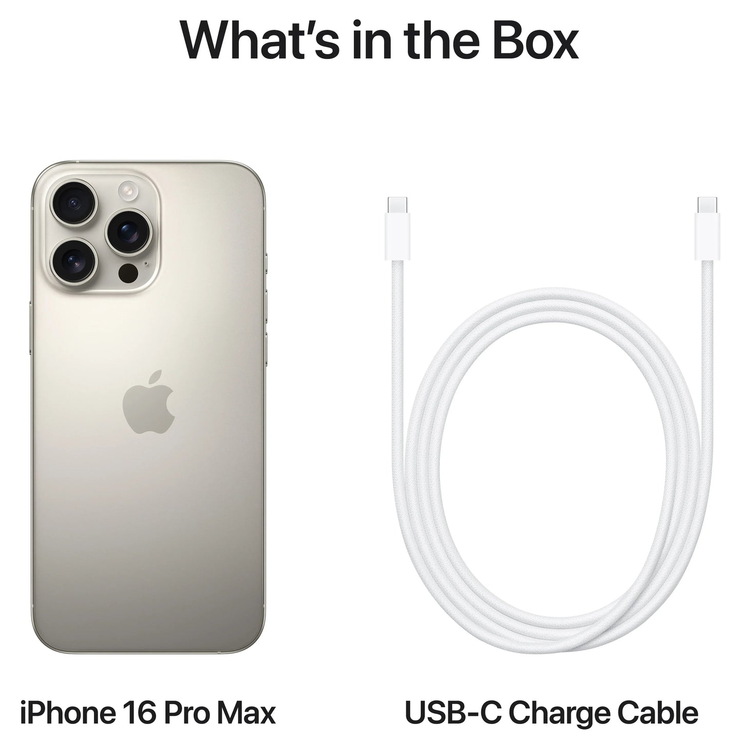 Apple iPhone 16 Pro Max Mobile Phone, 256GB, Natural Titanium MYWY3ZD/A