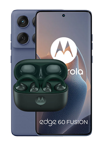 Κινητό Τηλέφωνο Motorola Moto Edge 60 Fusion 5G + Moto Buds Loops, 256GB, 8GB, Slipstream M25YNZ1L