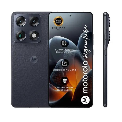 Κινητό Τηλέφωνο Motorola Signature 5G, 512GB, 16GB, Pantone Carbon PBAB0002SE