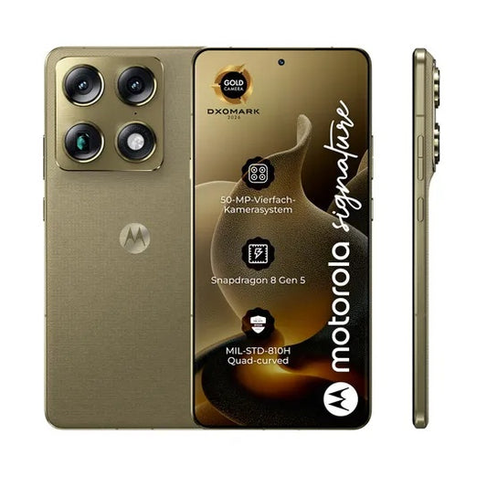 Κινητό Τηλέφωνο Motorola Signature 5G, 512GB, 16GB, Pantone Olive PBAB0003SE