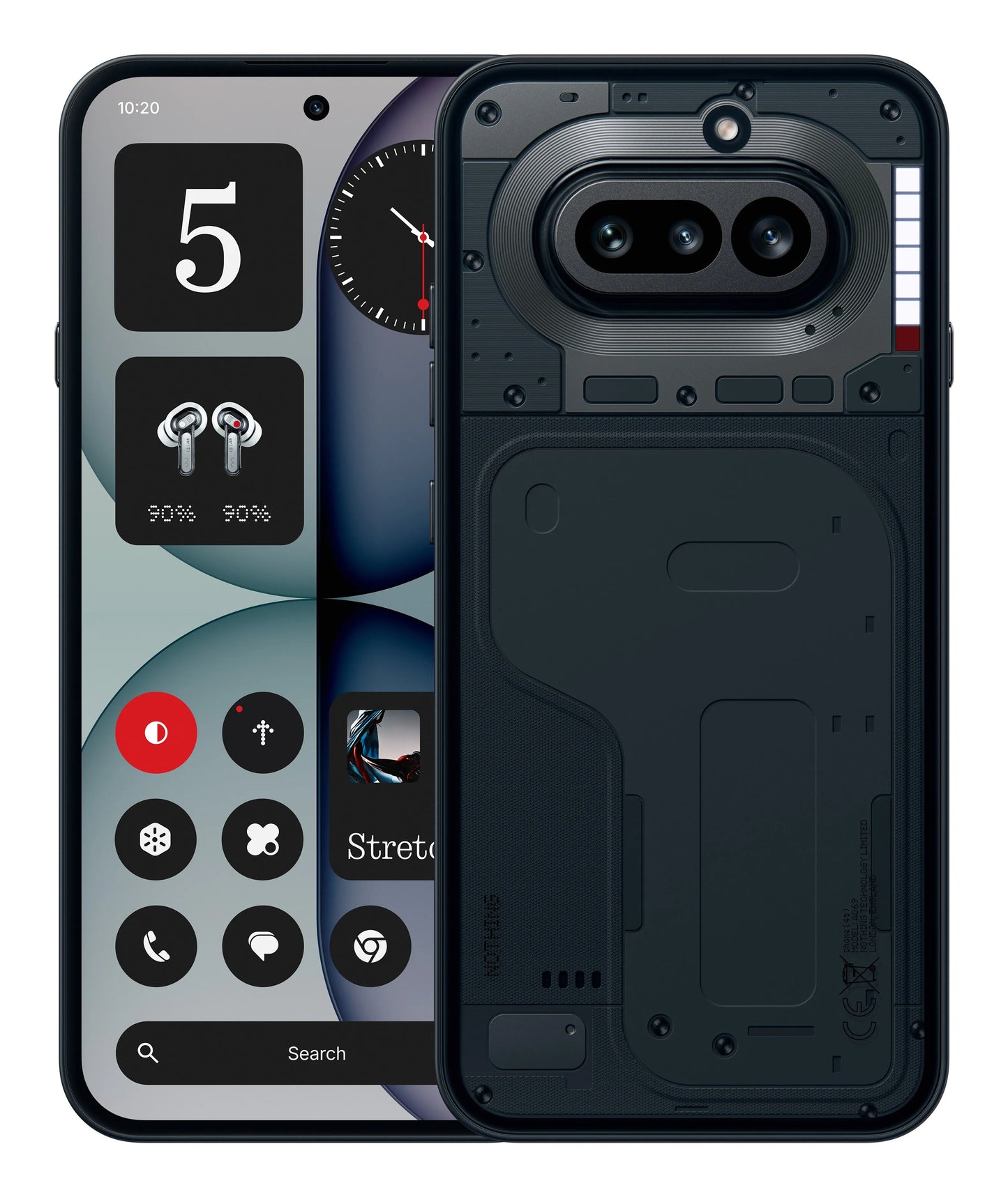 Κινητό Τηλέφωνο Nothing Phone (4a), 256GB, 12GB, Μαύρο A10400276