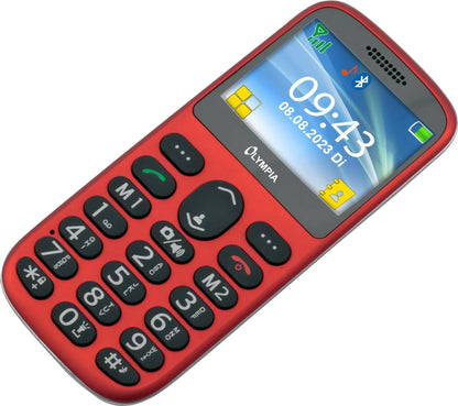Κινητό Τηλέφωνο Olympia Sun Komfort Dual SIM, Κόκκινο 2223