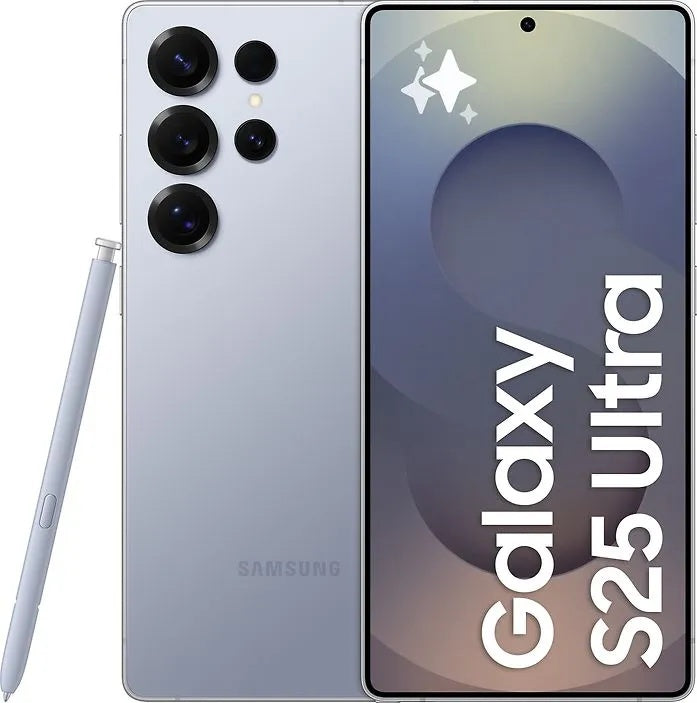 Κινητό Τηλέφωνο Samsung Galaxy S25 Ultra, 256GB, 12GB, Titanium Silverblue DACH SM-S938BZBDEUE