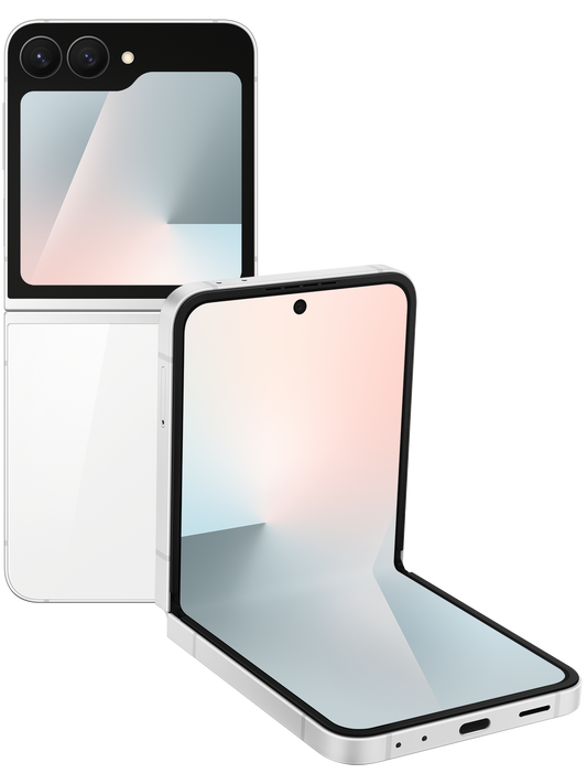 Κινητό Τηλέφωνο Samsung Galaxy Z Flip7 FE, 128GB, 8GB, Λευκό SM-F761BZWGEUB