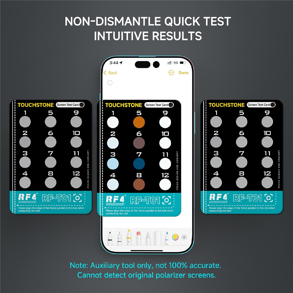 Δοκιμαστής Πόλωσης Οθόνης RF4 RF-T01 για Apple iPhone 12 - 17 Series