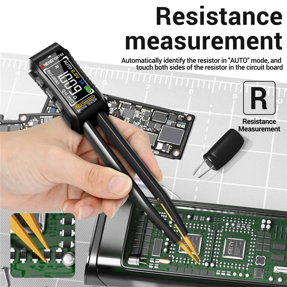 ANENG GN702 Tweezer-Type Service Tester