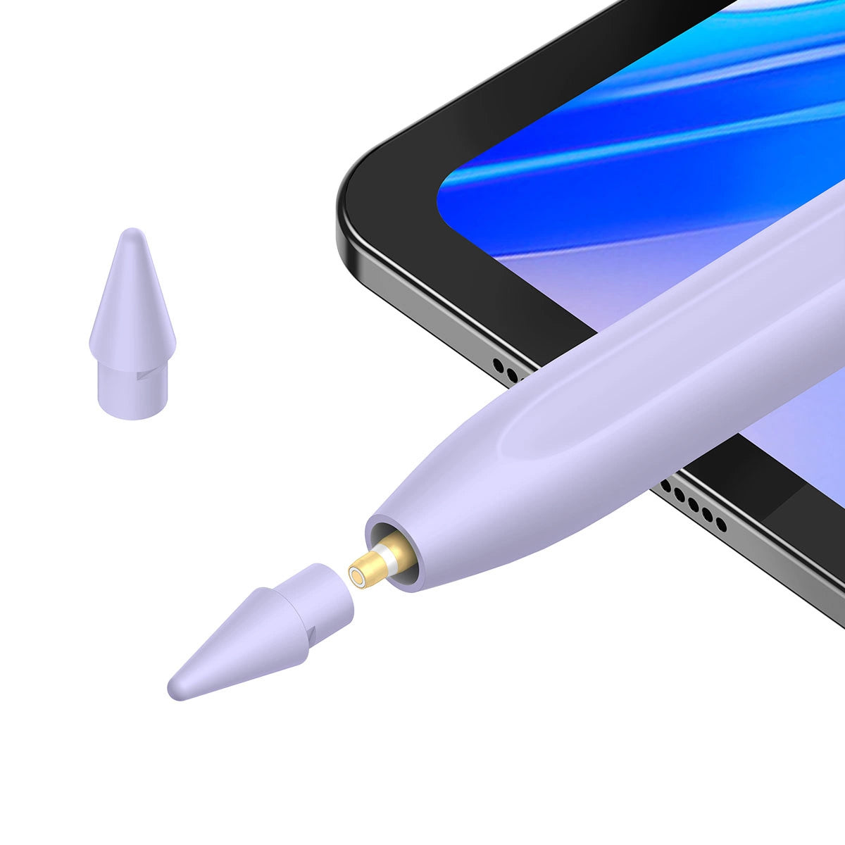 Touch Pen Baseus Smooth Writing 2 Series για Apple iPad, Ενεργή Ασύρματη Έκδοση, Μωβ SXBC060105