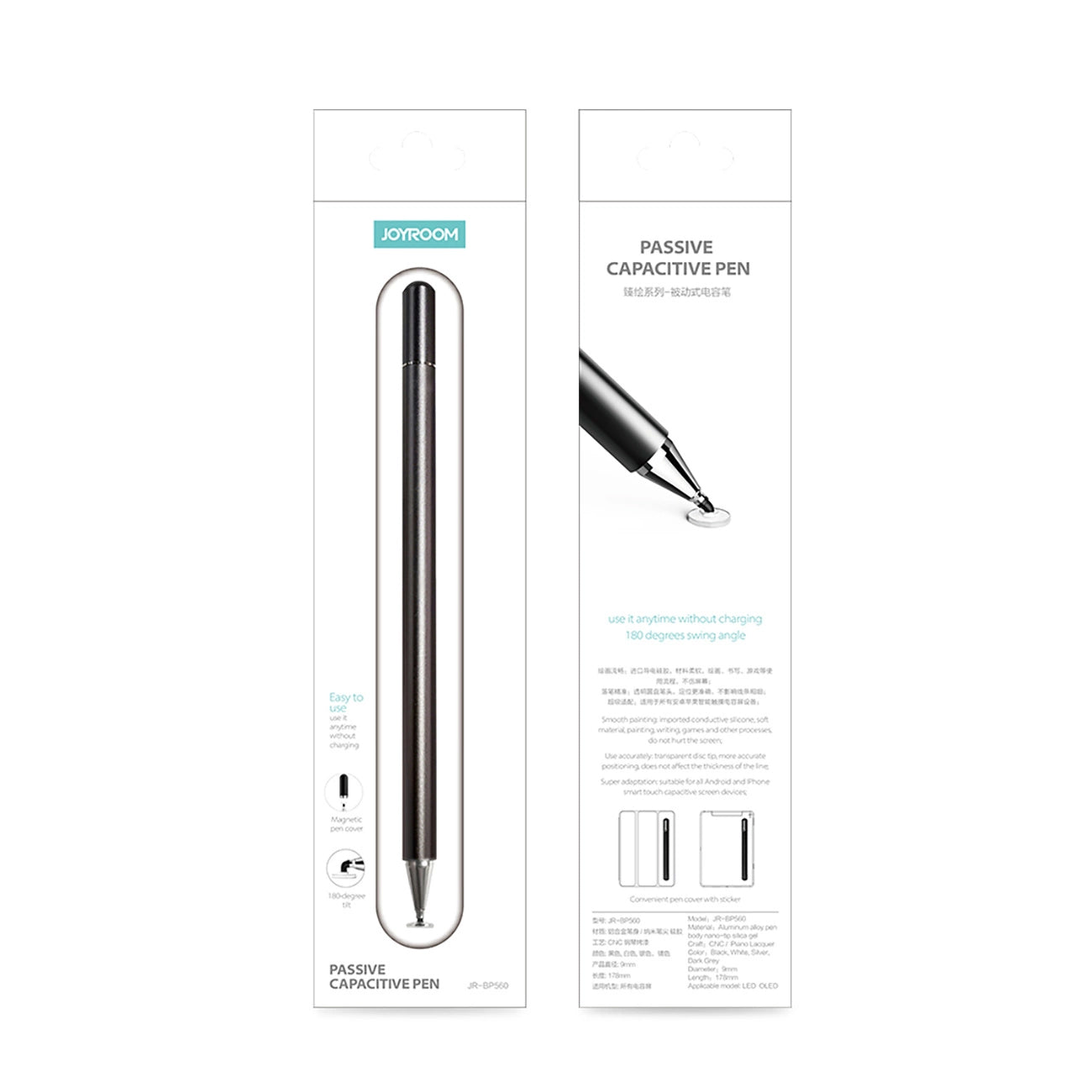 Touch Pen Joyroom JR-BP560, Μαύρο