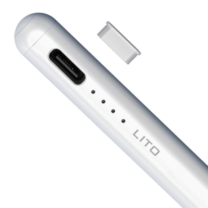 Touch Pen Lito K1 για Apple iPad, Ενεργή Έκδοση, Λευκό