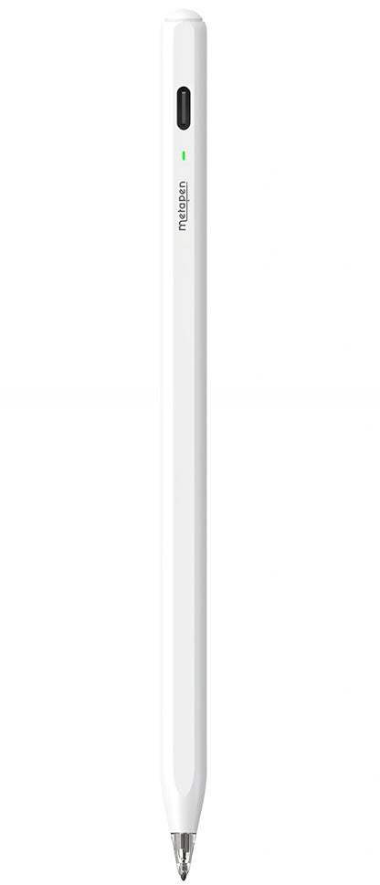 Στυλό αφής Metapen Air8 Pro για Apple iPad, Έκδοση Active, Λευκό ME-APP172
