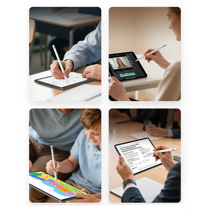 Touch Pen Metapen A8 για Apple iPad, Έκδοση Active, Λευκό ME-APP152