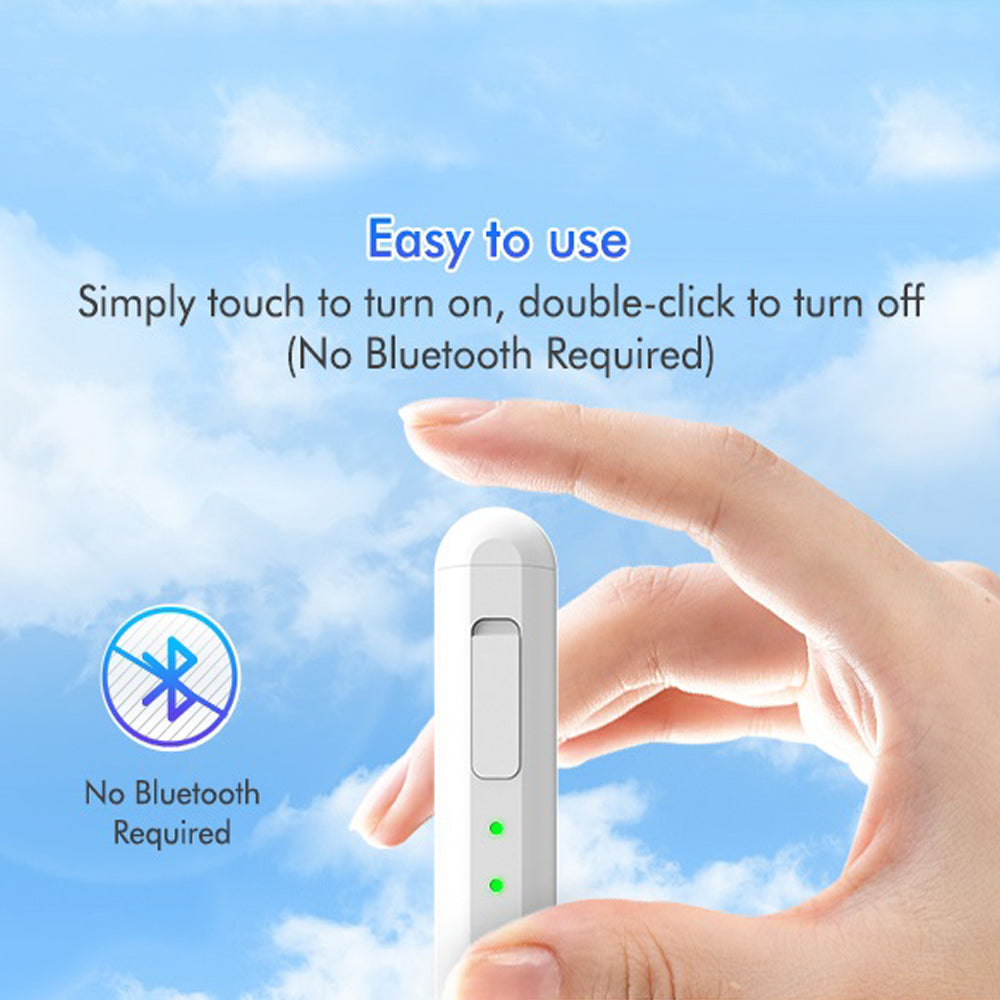 Touch Pen Techsuit AX10-T για Apple iPad, Ενεργή Έκδοση, Λευκό