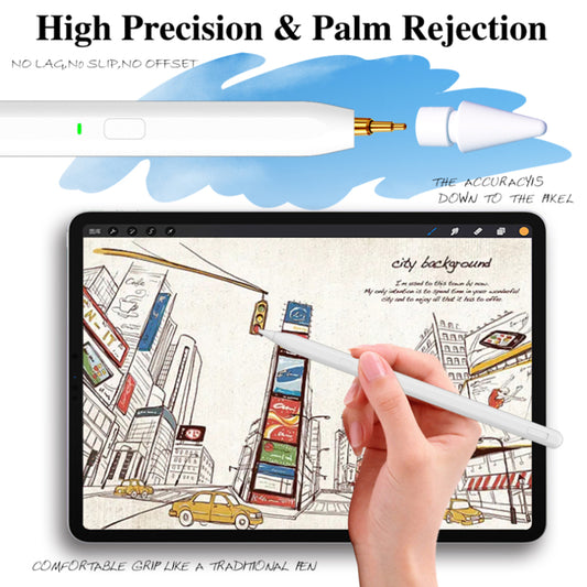 Touch Pen Techsuit F97 για Microsoft Surface, Ενεργή Έκδοση, Μαύρο