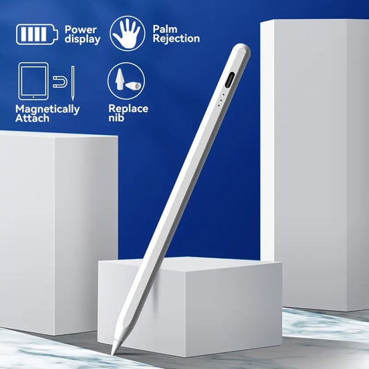 Touch Pen Techsuit JA04 για Apple iPad, Ενεργή Έκδοση, Λευκό