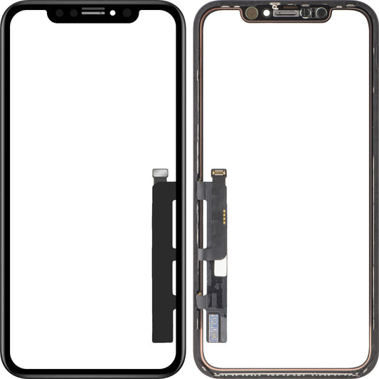 Touchscreen Forward Guard OCA for Apple iPhone XR, IC Version, Black