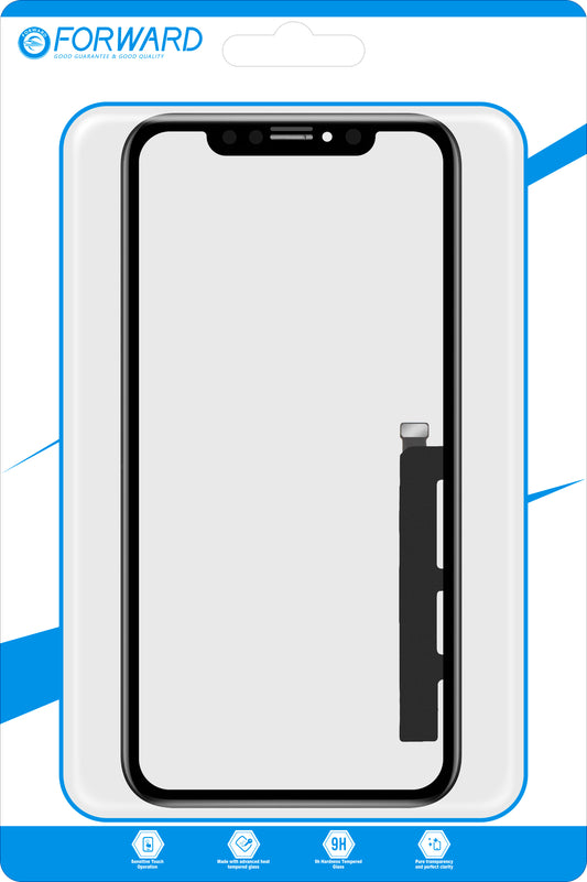 Touchscreen Forward Guard OCA για Apple iPhone XR, Έκδοση IC, Μαύρο