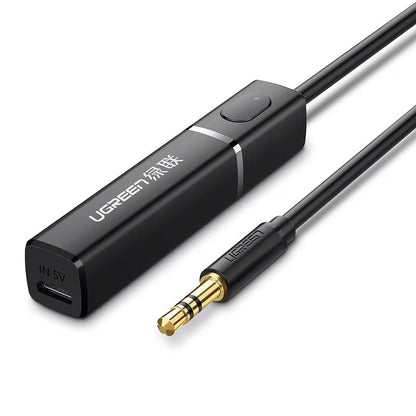Πομπός Bluetooth UGREEN CM107, AUX, Μαύρος