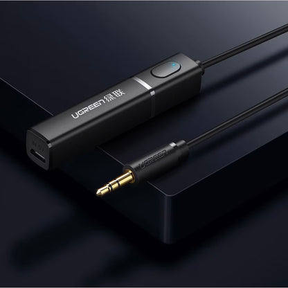 Πομπός Bluetooth UGREEN CM107, AUX, Μαύρος
