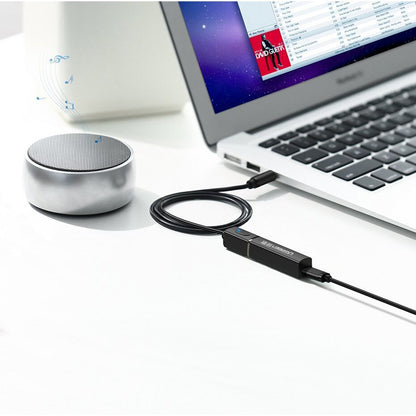Πομπός Bluetooth UGREEN CM107, AUX, Μαύρος