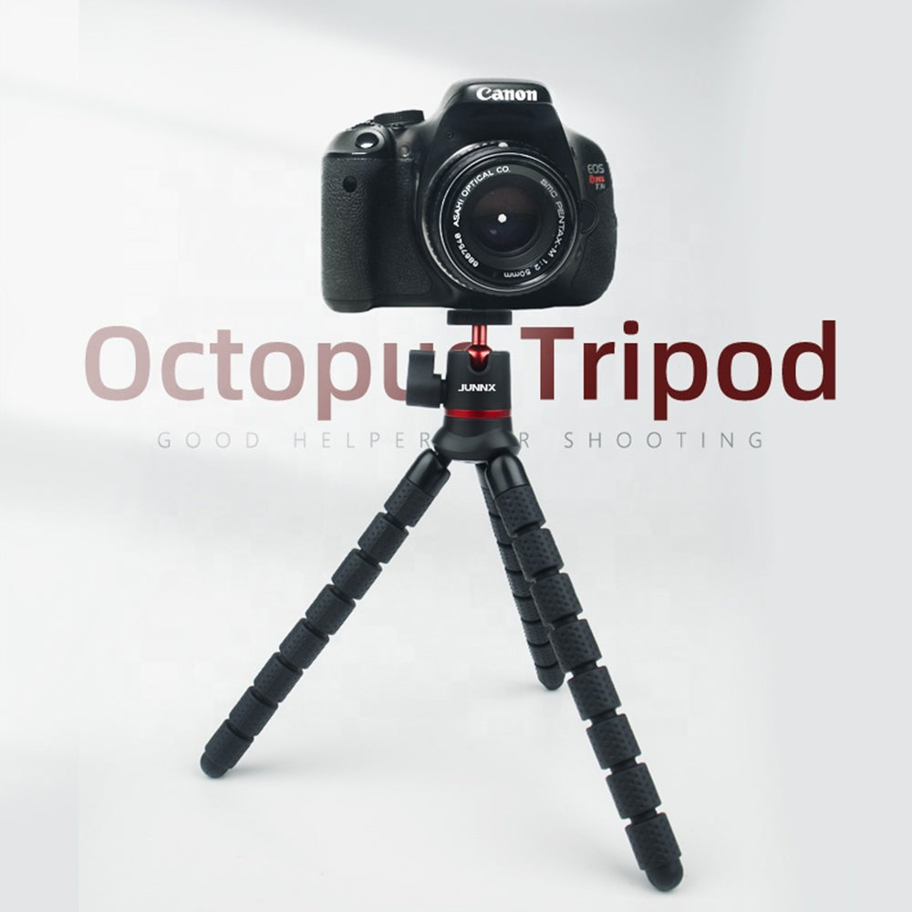 1/4inch Techsuit JX-004 Tripod, Black