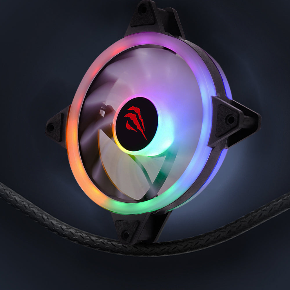 Ανεμιστήρας HAVIT F2089, 1200RPM, 35dB, 1.32W, Μαύρο