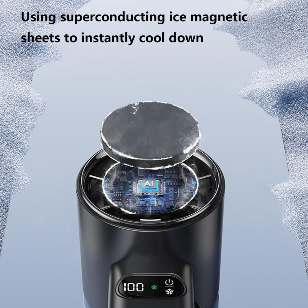 Techsuit F83 Portable Fan, Black