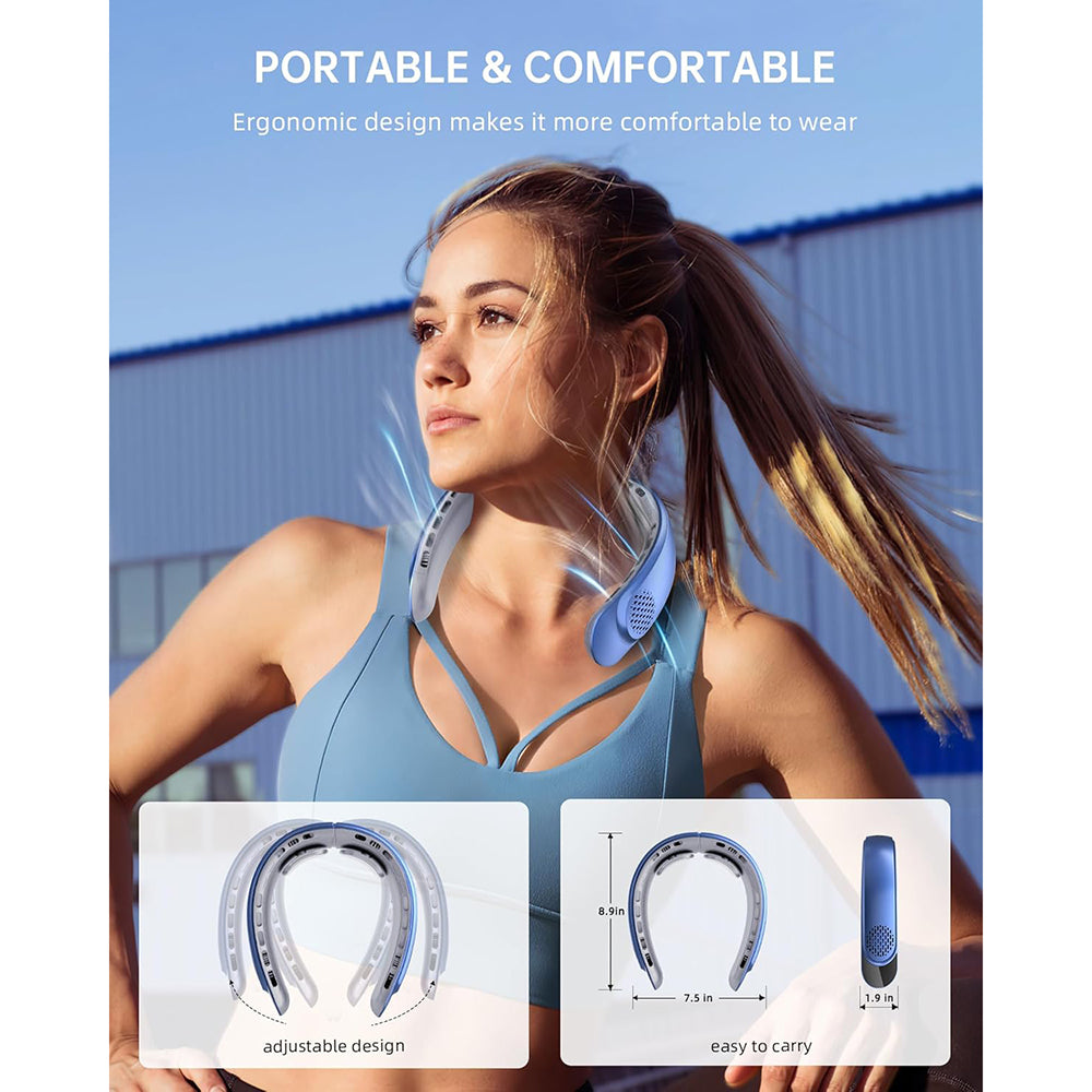 Φορητός Ανεμιστήρας Techsuit S8, Μπλε